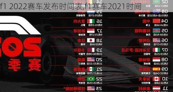 2022年最新新加坡F1赛车时间表公布（速递）